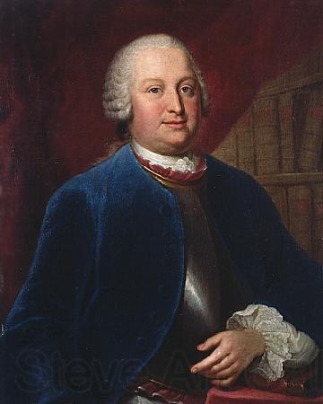 Louis de Silvestre Portrait of Heinrich von Brehl